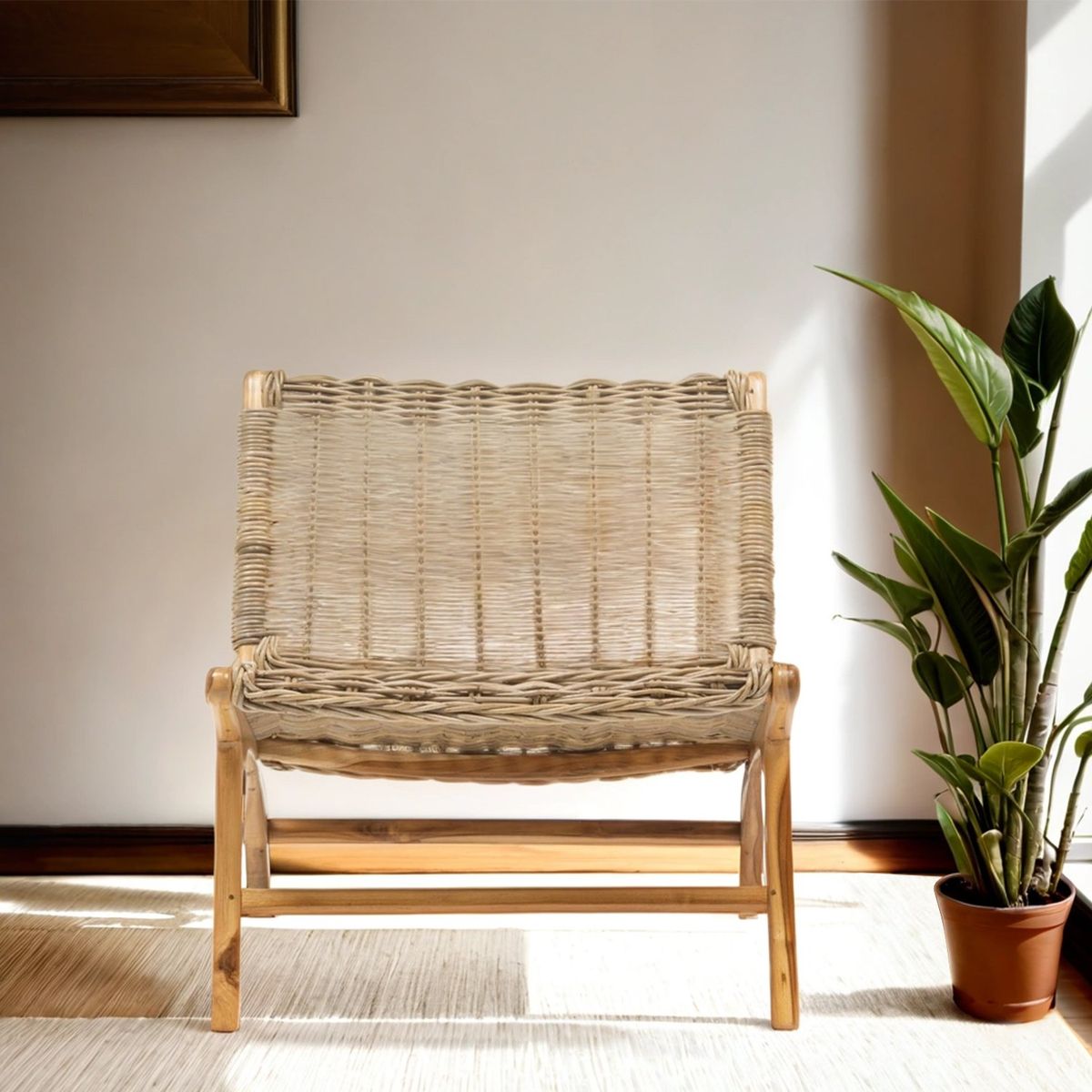 BASEMENT HOME - Sitial Basement Home New Mindi Rattan Estilo Industrial