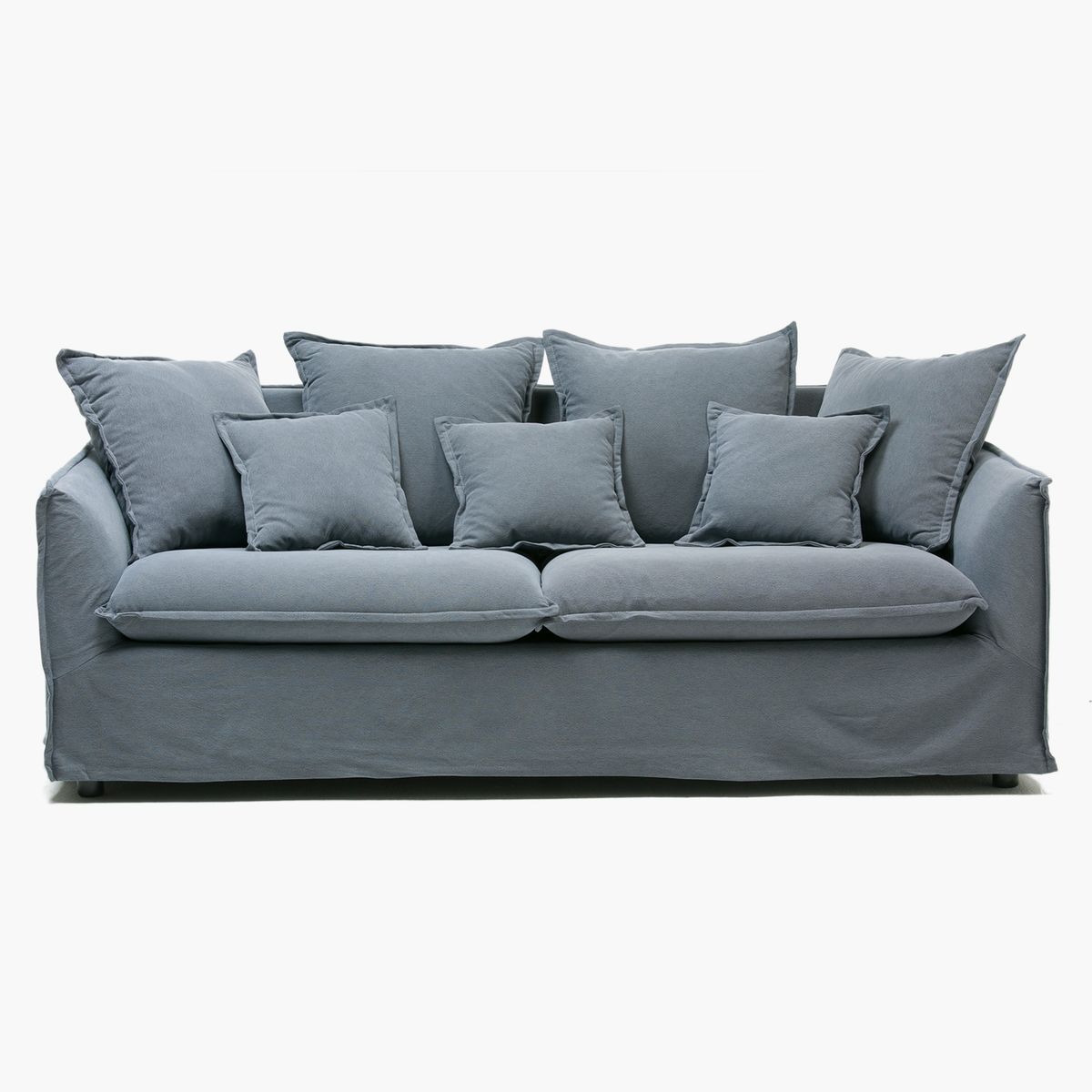 BASEMENT HOME - Sofá 3 Cuerpos Atlanta Tela Basement Home