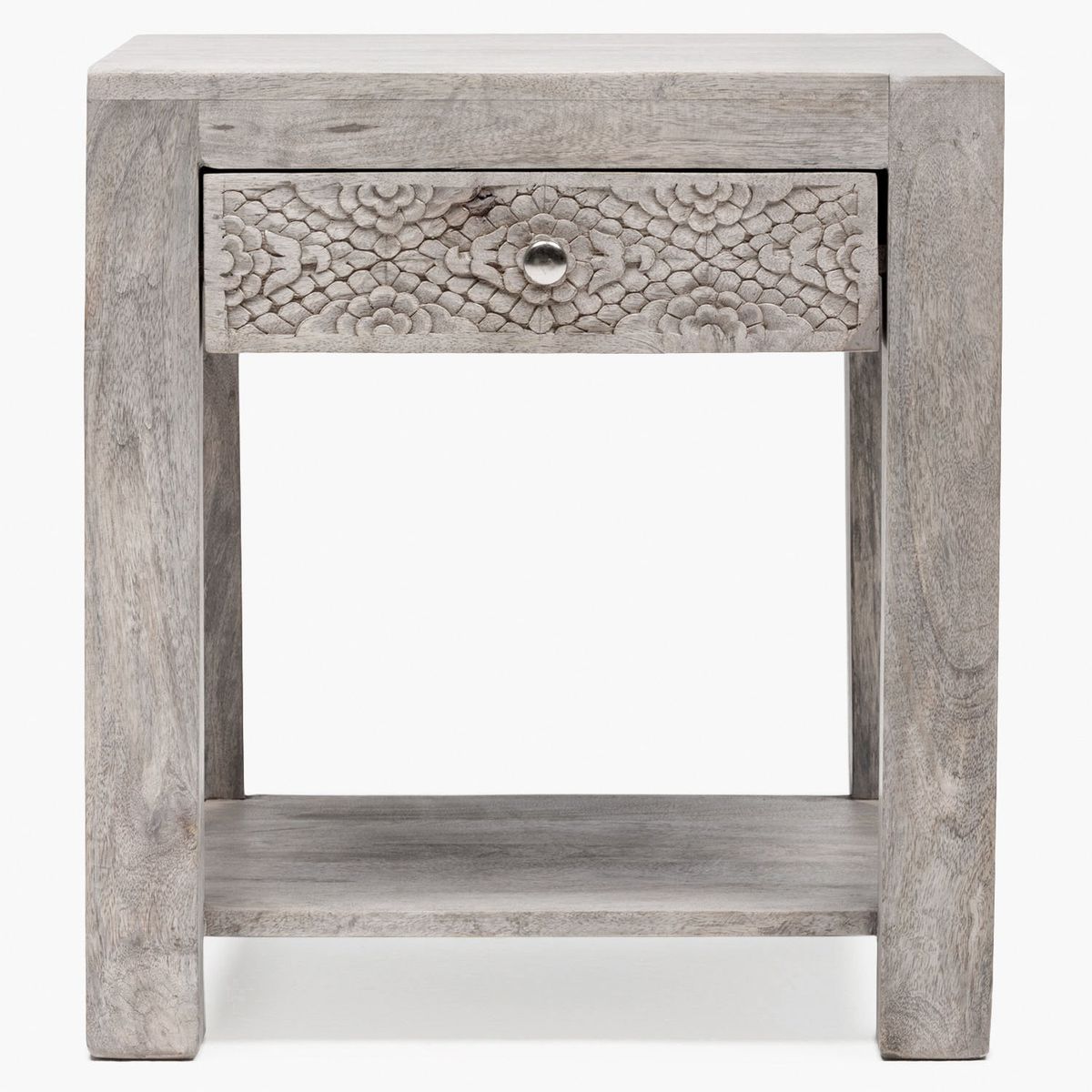 ROBERTA ALLEN - Mesa Lateral Darshan Madera Roberta Allen