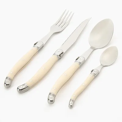 Imagen 2 del producto Juego de Cubiertos 24 Piezas Francia Crema