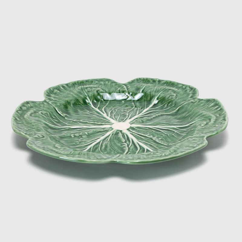 BORDALLO - Plato Base 30 cm Repollo Cerámica Bordallo