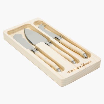 Imagen 2 del producto Set 3 Cuchillos Aperitivo Francia Crema