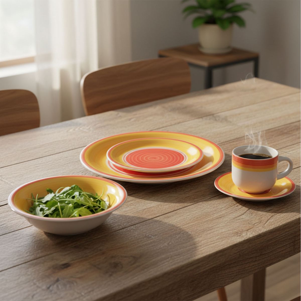 AMBIENTA - Juego De Vajilla 30 Piezas Cerámica Ambienta