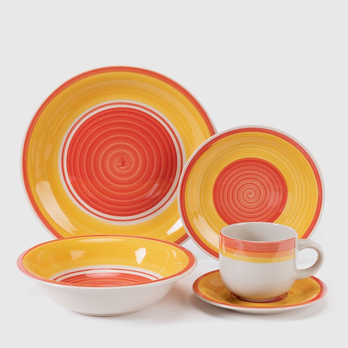 AMBIENTA - Juego De Vajilla 30 Piezas Cerámica Ambienta