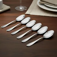 Set de Cucharas de Té Pearl Acero Inoxidable 6 Unidades