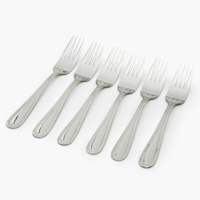 Imagen 2 del producto Set de 6 Tenedores de Torta Pearl Acero Inoxidable