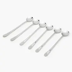 ROBERTA ALLEN - Set de Cucharas de Helado Acero Inoxidable Pearl
