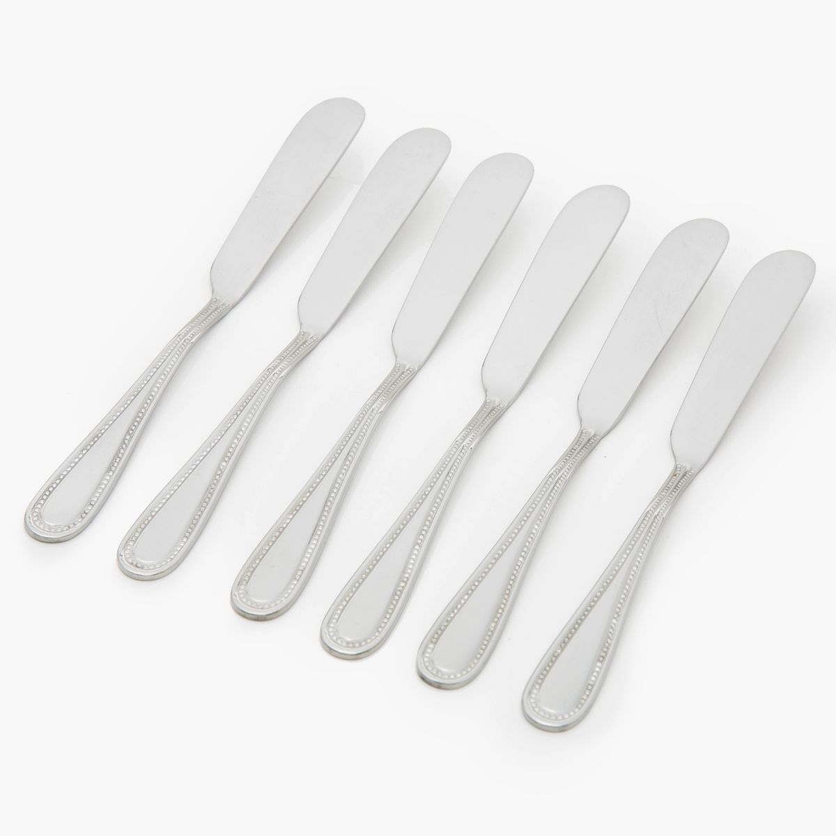 ROBERTA ALLEN - Cuchillería 6 Piezas Cuchillos Untar Pearl Acero Inoxidable Roberta Allen