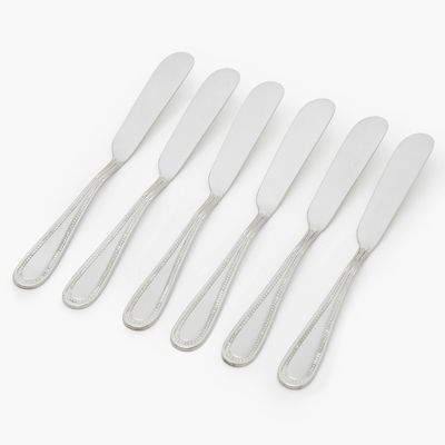 Imagen 2 del producto Cuchillería 6 Piezas Cuchillos Untar Pearl Acero Inoxidable