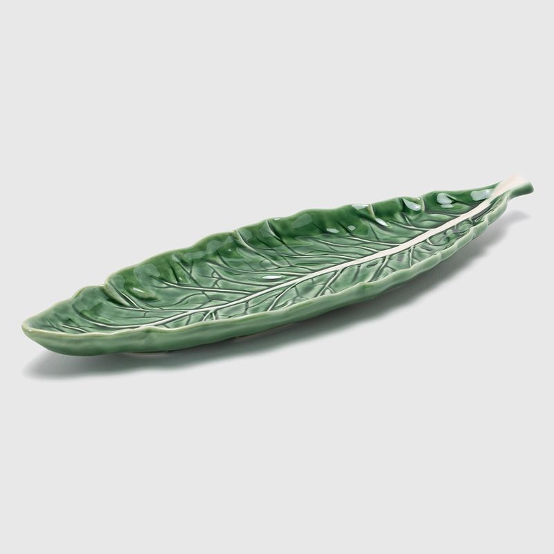 BORDALLO - Fuente Larga Repollo Cerámica 40 cm Bordallo