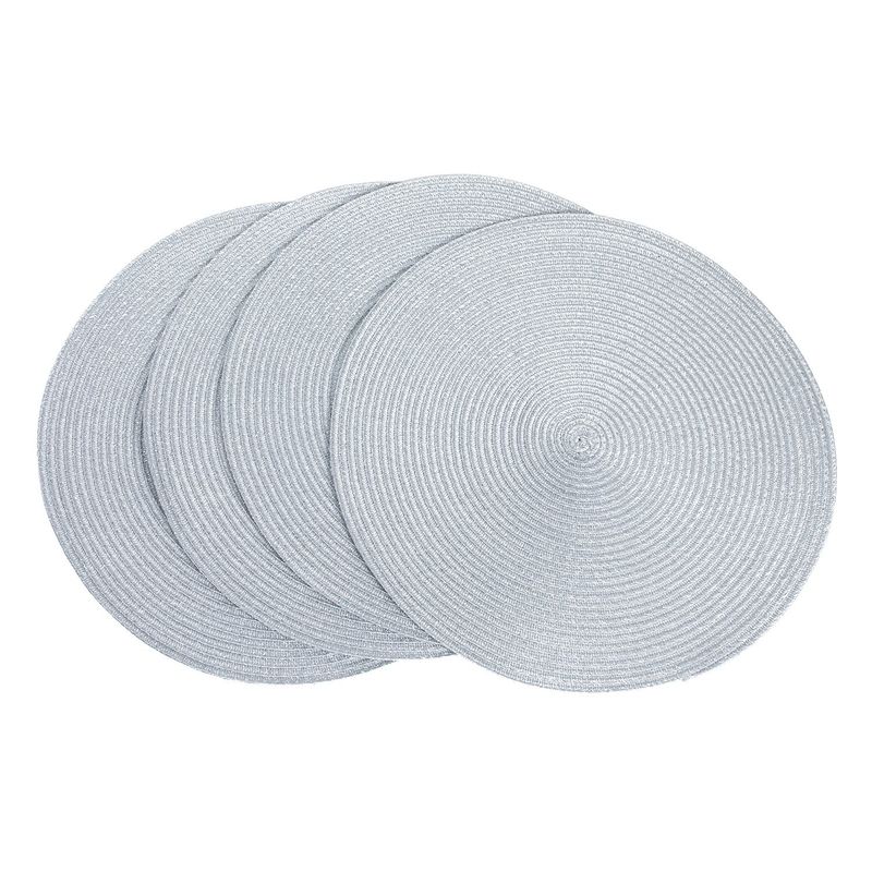 ROBERTA ALLEN - Set de 4 Individuales Roberta Allen Gipsy Silver 38 cm