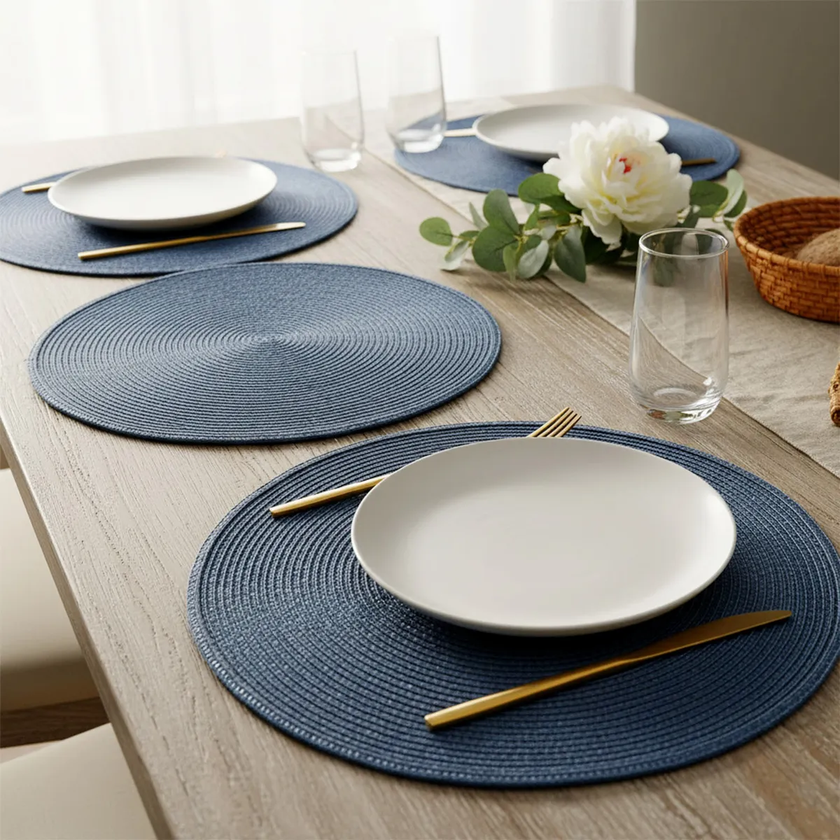 ROBERTA ALLEN - Set de 4 Individuales Redondos Gipsy Roberta Allen