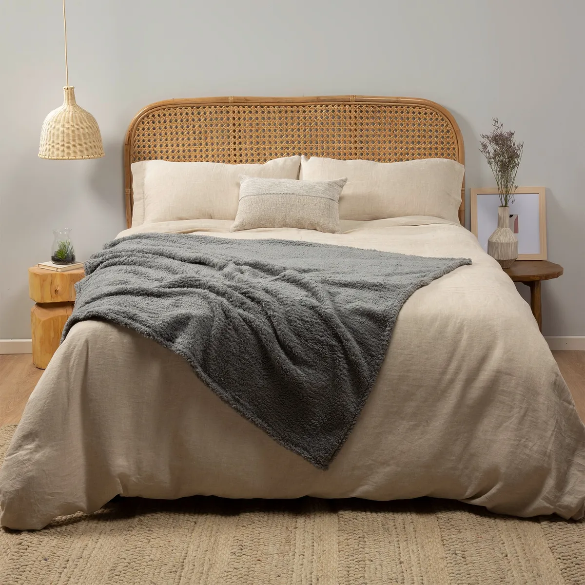 MICA - Manta Chiporro Pelo Sherpa Mica