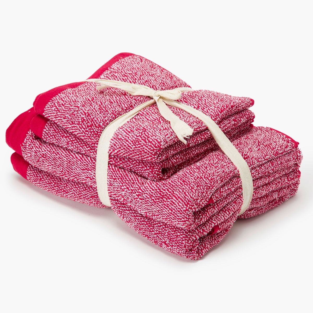 BENETTON - Set 4 Toallas Melange