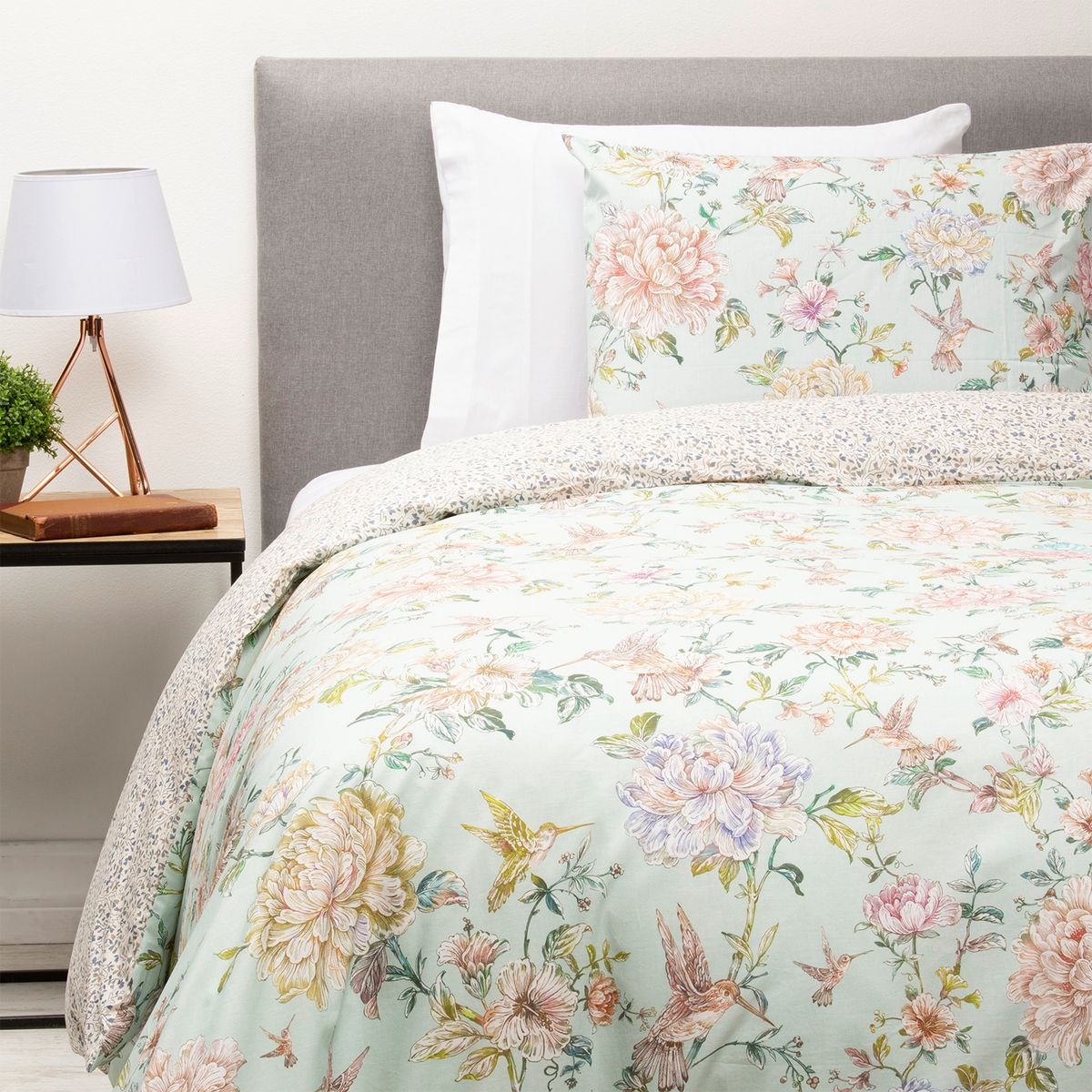 ROBERTA ALLEN - Funda de Plumón Estampada Picaflor