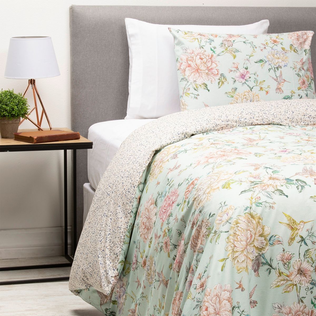 ROBERTA ALLEN - Funda de Plumón Estampada Picaflor