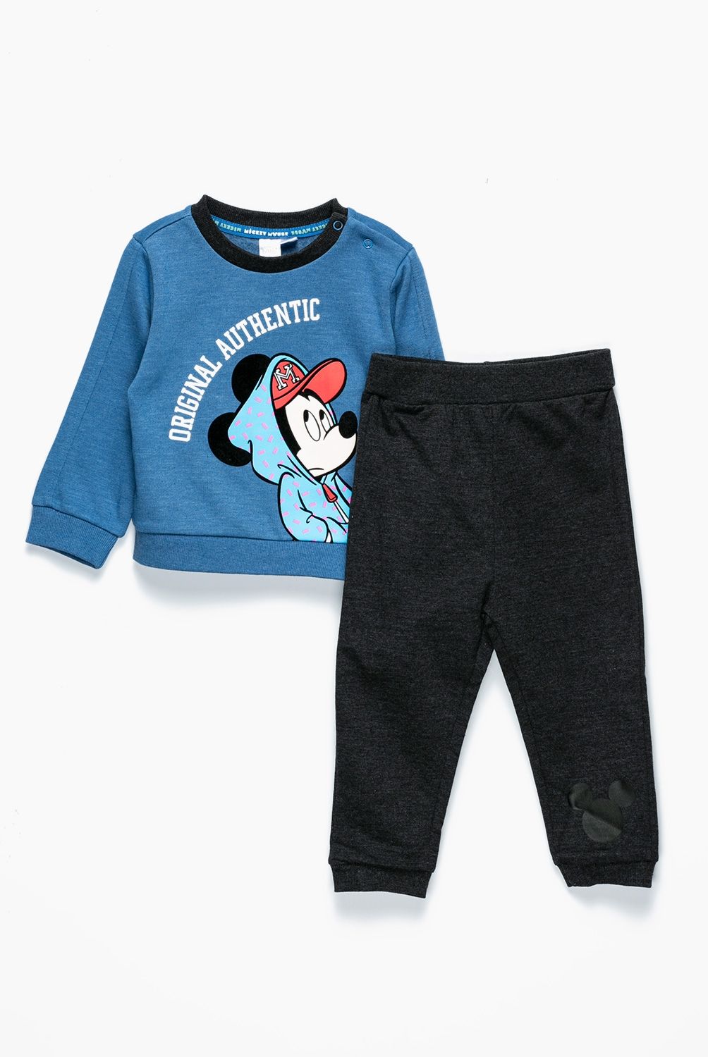 STD CHARACTERS - Set 2 Piezas Pantalon Más Poleron Mickey Bebé Niño