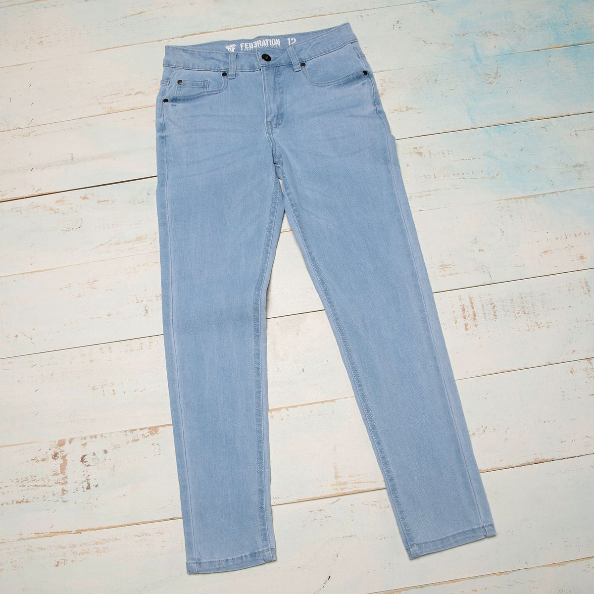 FEDERATION - Jeans Federation Slim Fit Denim Niño Algodón