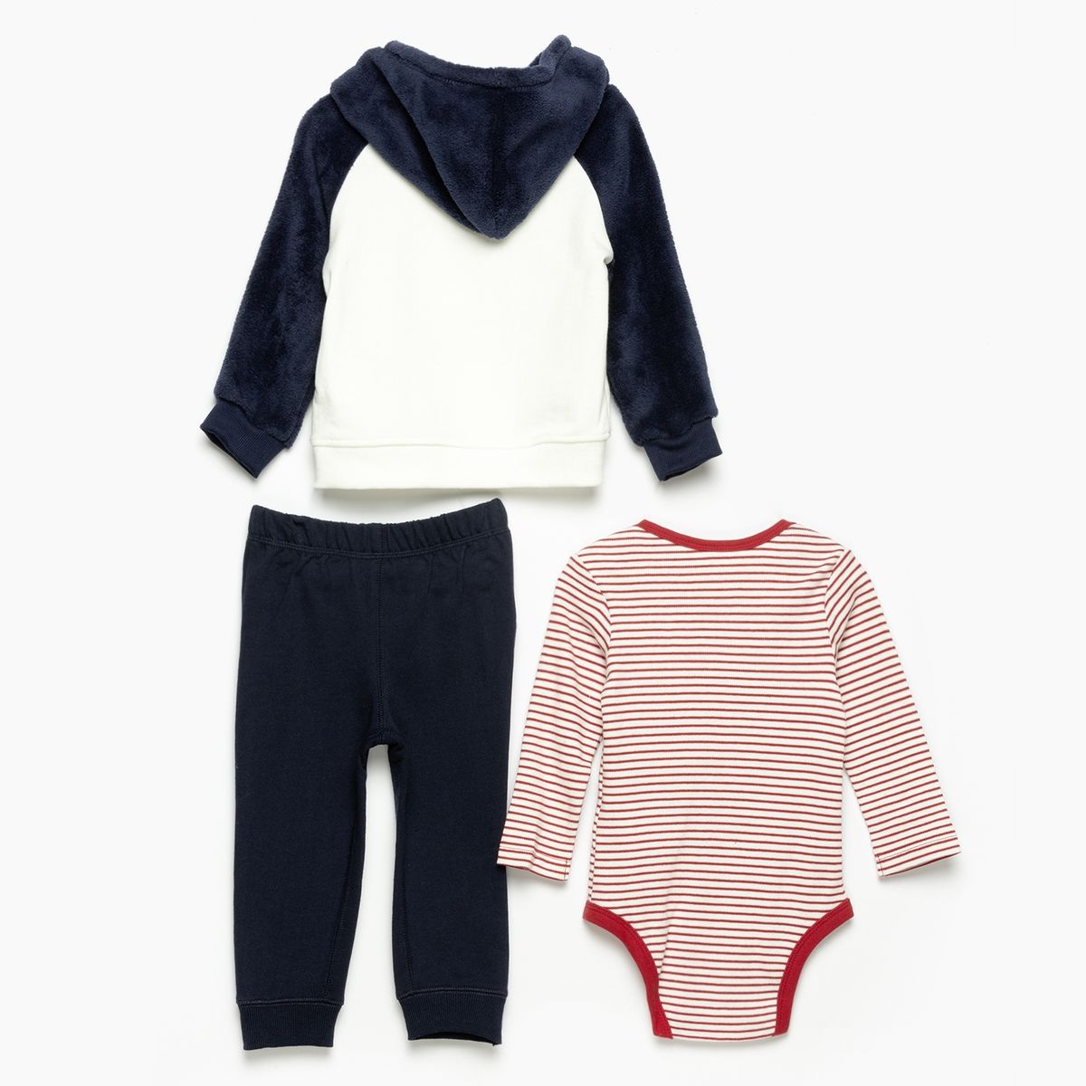 YAMP - Set buzo, body y polerón bebé niño