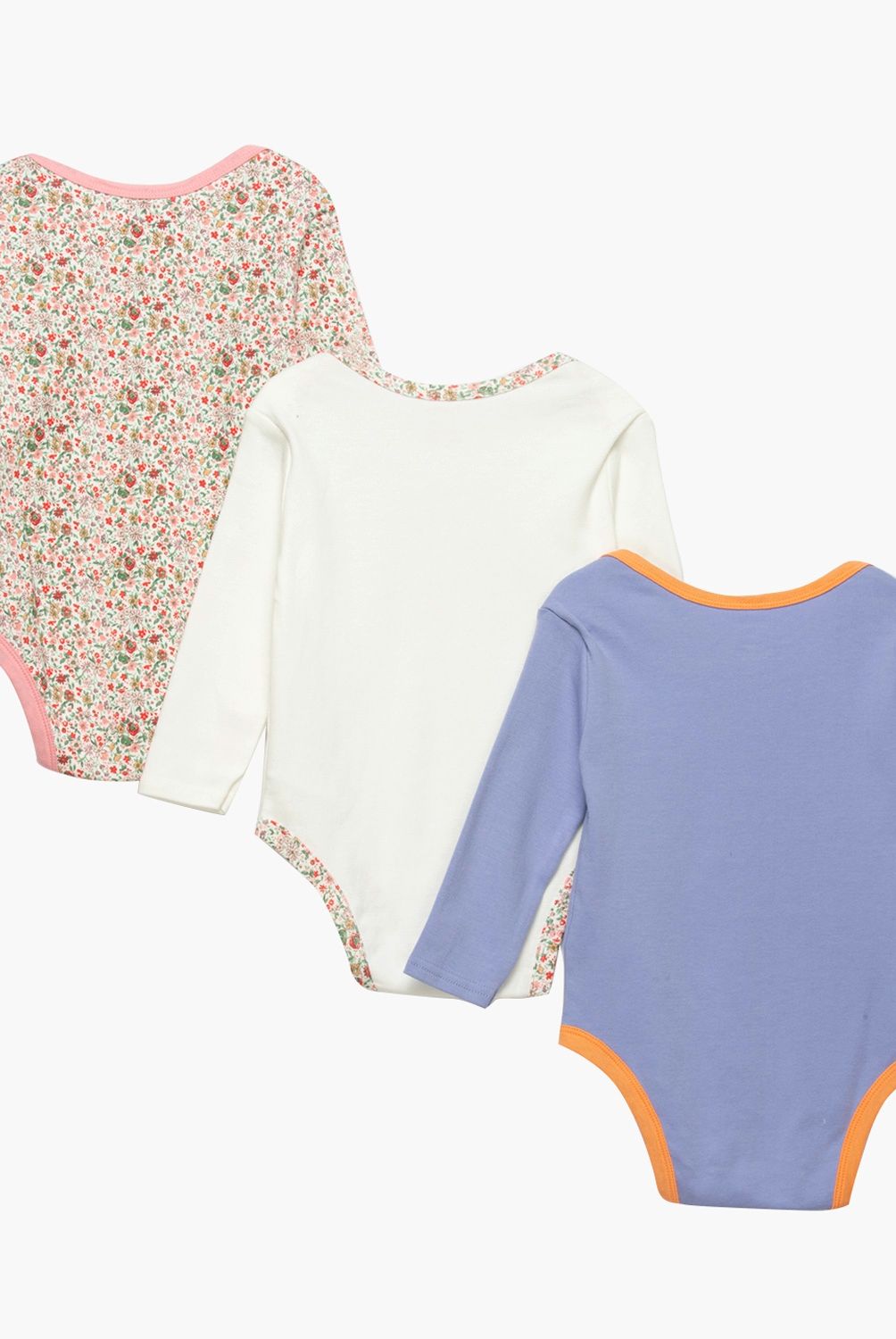 YAMP - pack 3 bodies algodón bebé niña