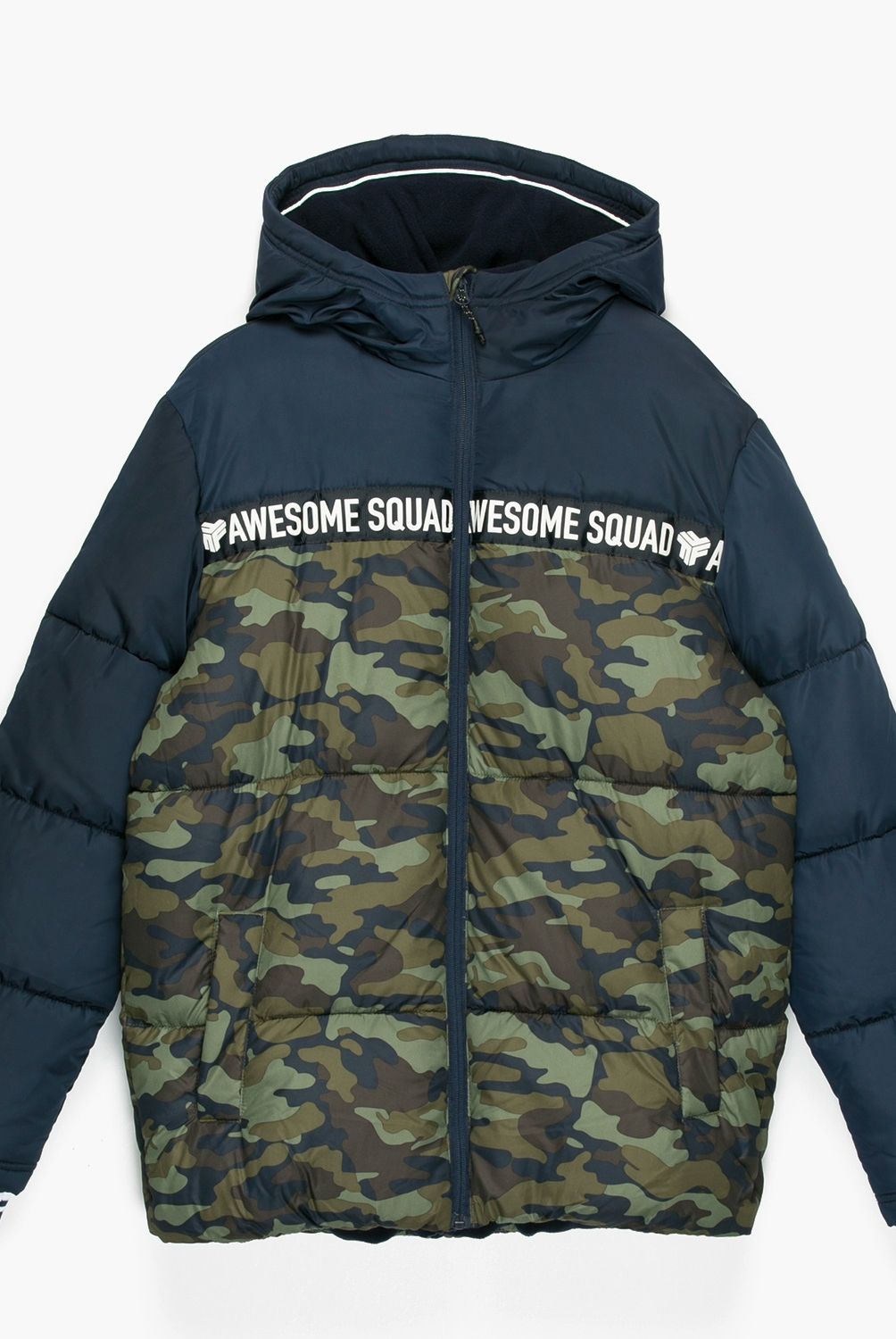 FEDERATION - Parka Forrado Peludo Con Cierre Niño