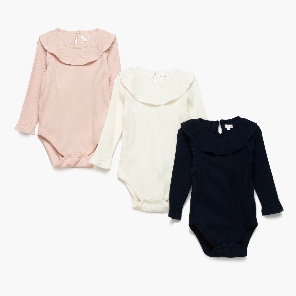 YAMP - Pack 3 Bodies Bebé Niña