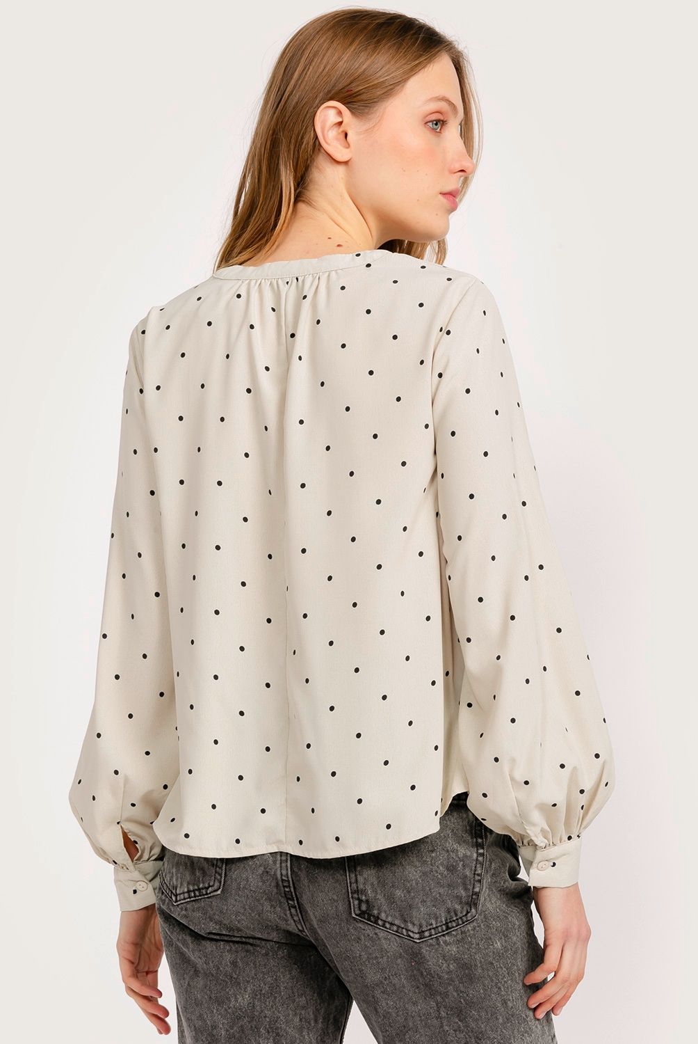 BASEMENT - Blusa Manga Larga Mujer