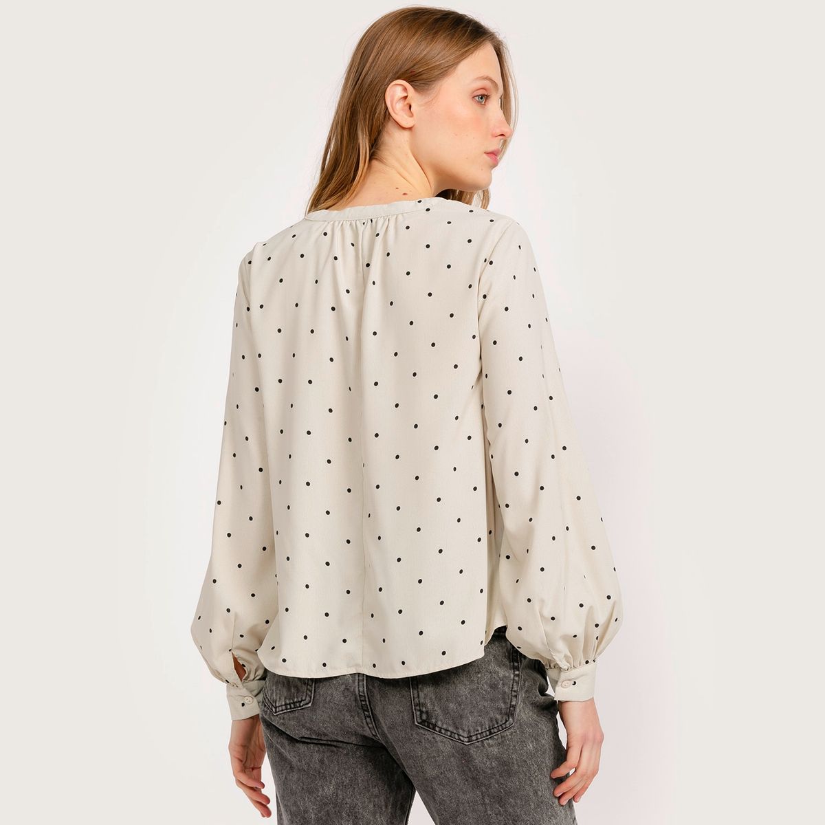 BASEMENT - Blusa Manga Larga Mujer