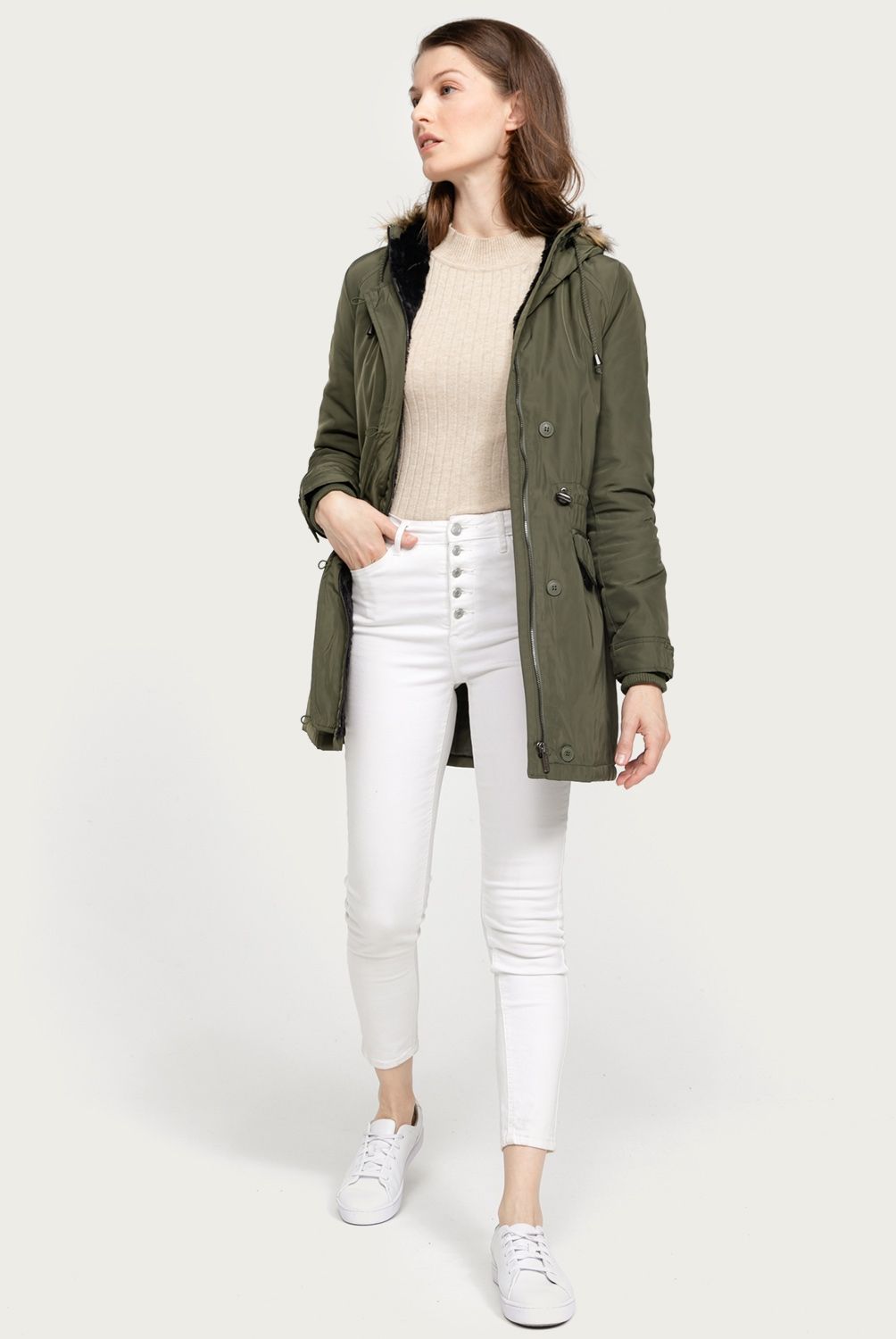 UNIVERSITY CLUB - Parka Mujer