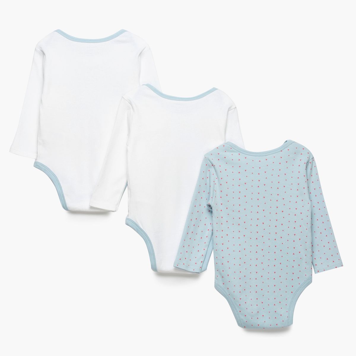 YAMP - pack 3 bodies algodón bebé niña