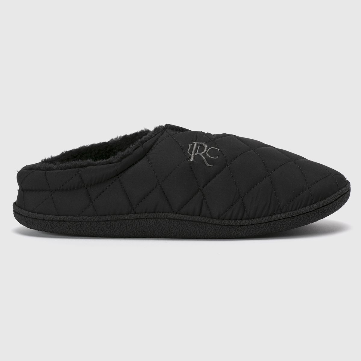 UNIVERSITY CLUB - Pantuflas Negras Hombre