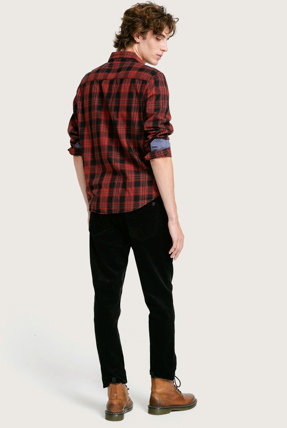 AMERICANINO - Pantalón Cotelé Slim Hombre