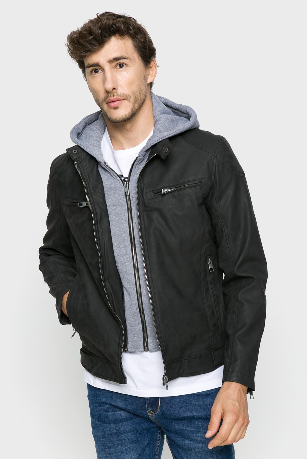 AMERICANINO - Chaqueta Ecocuero Hombre