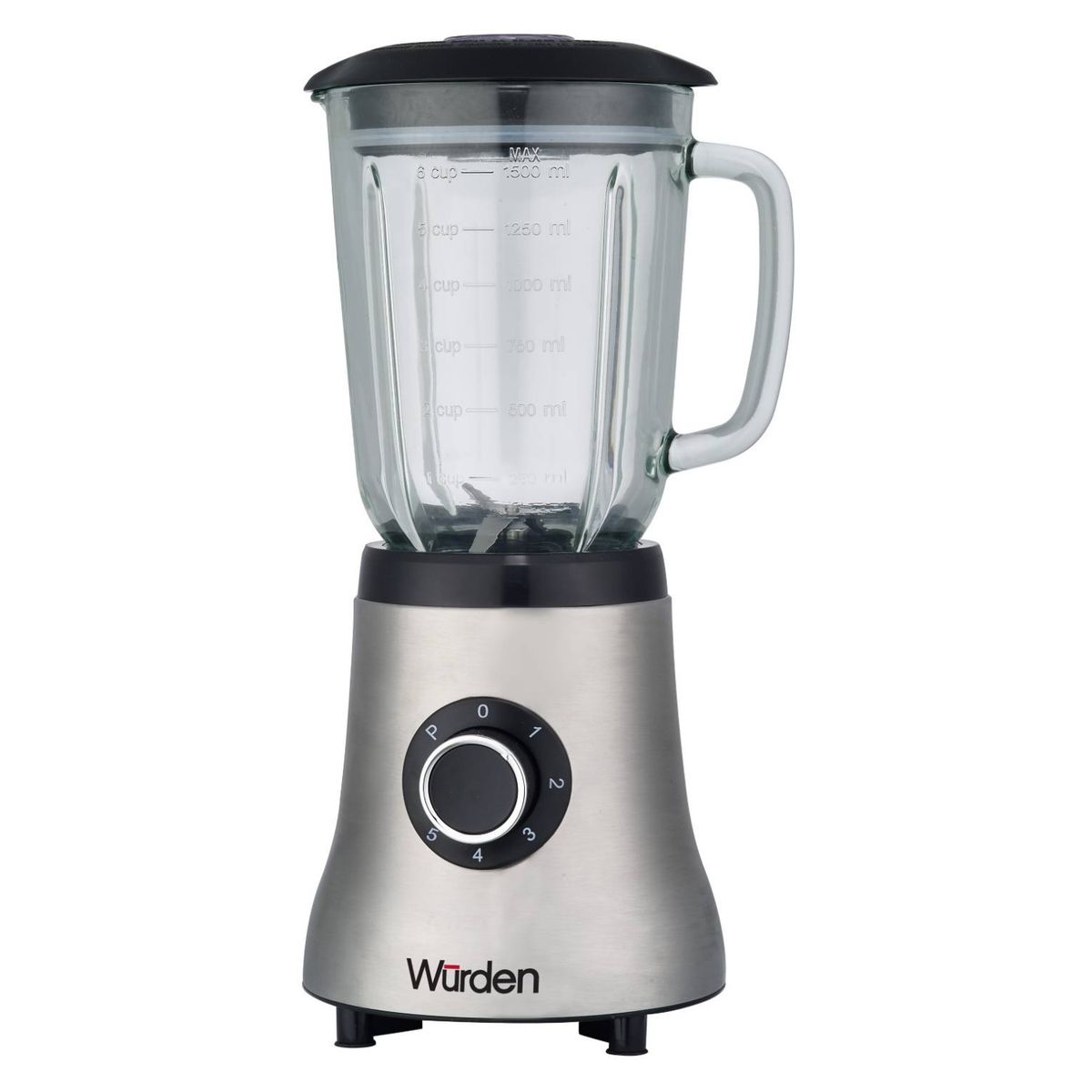 WURDEN - Licuadora Wurden Acero Inoxidable 800W 1.5 Litros