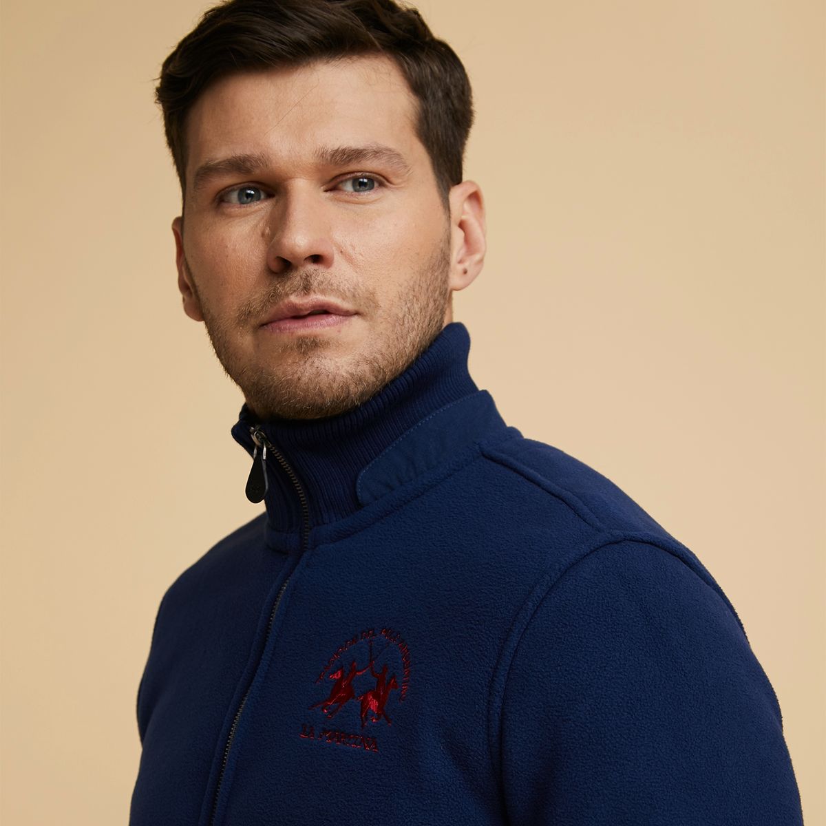 LA MARTINA - La Martina Polerón Polar Manga Larga Hombre