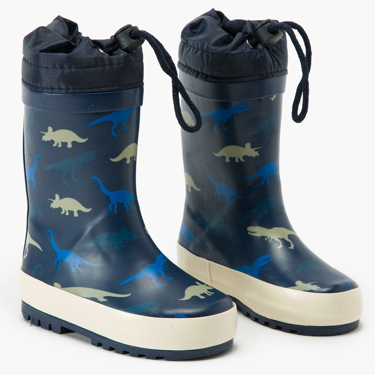 YAMP - Bota de Agua Niño Azul Dinosaurios Bo Rain3 Az