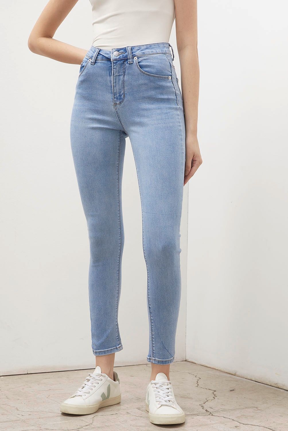 UNIVERSITY CLUB - Jeans Skinny Tiro Alto Mujer University Club