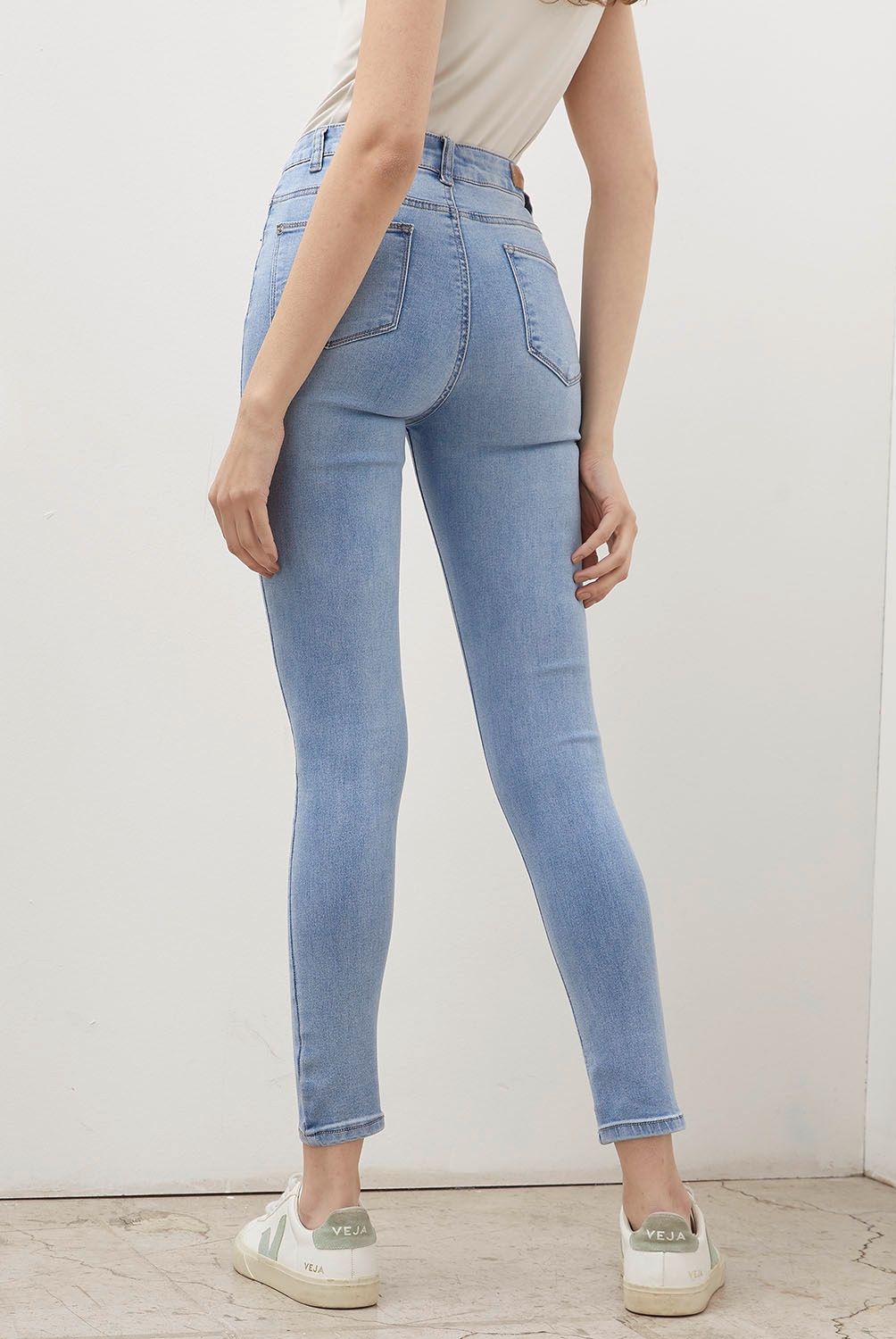 UNIVERSITY CLUB - Jeans Skinny Tiro Alto Mujer University Club