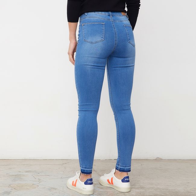 UNIVERSITY CLUB - Jeans Skinny Tiro Alto Mujer University Club