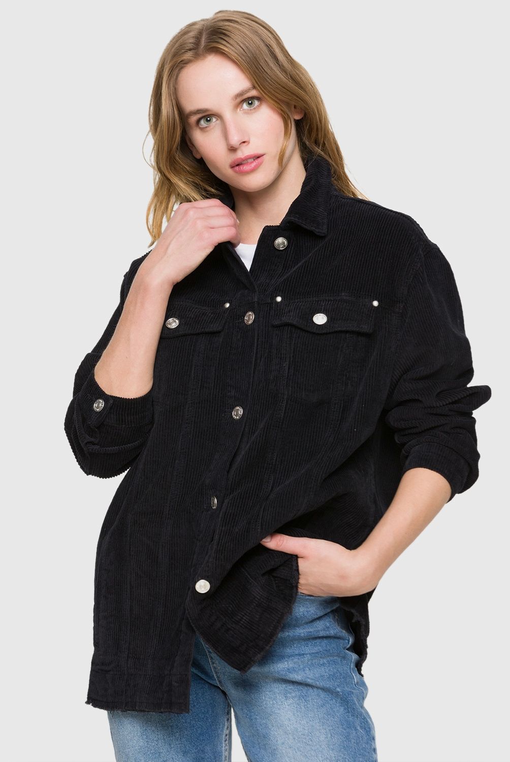 AMERICANINO - Chaqueta Manga Larga Mujer