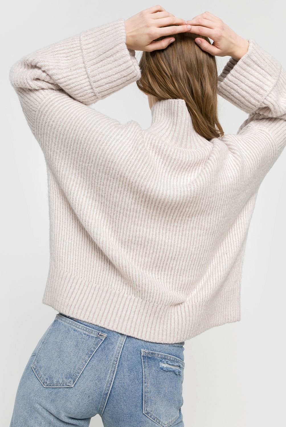 BASEMENT - Sweater Manga Larga Mujer