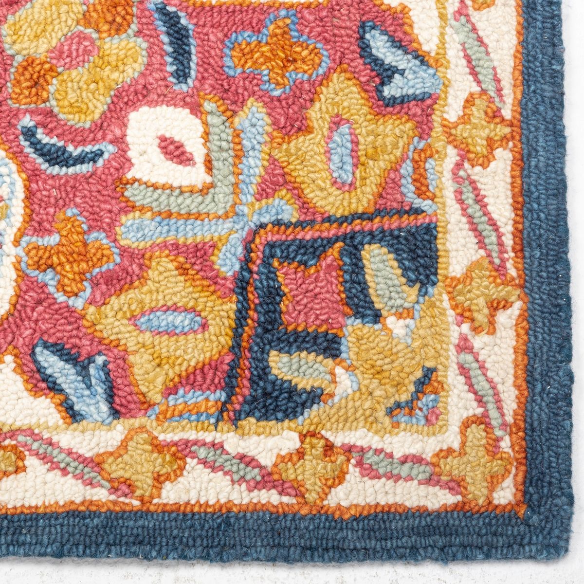 BASEMENT HOME - Alfombra Floral Pink Blue