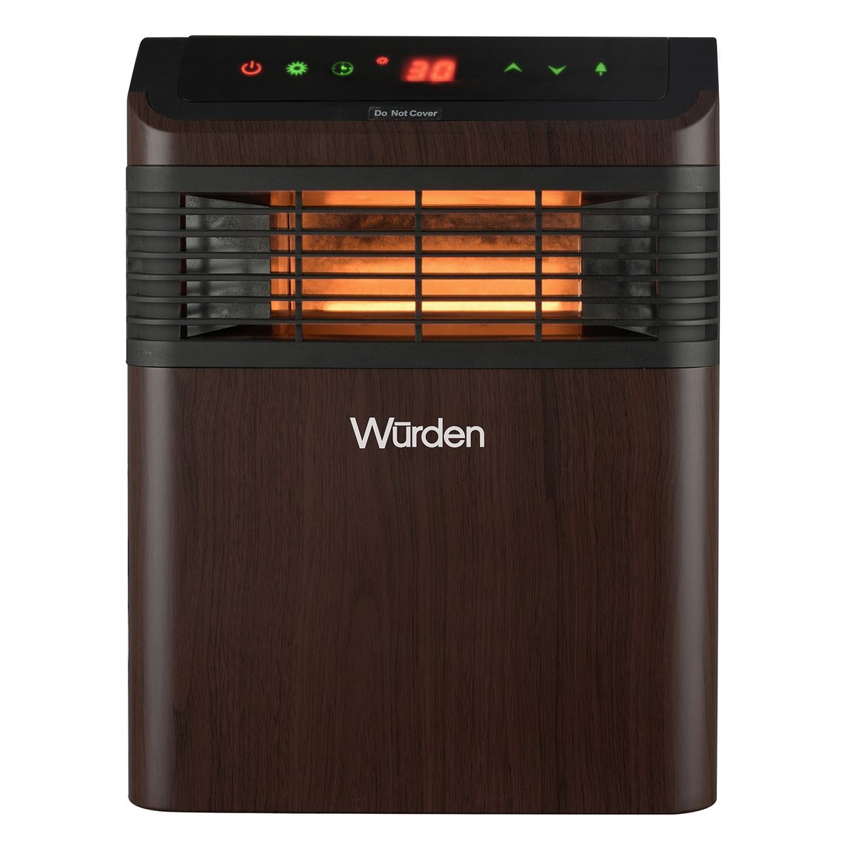 WURDEN - Estufa Infrarroja Wurden 1500W Digital con Ruedas