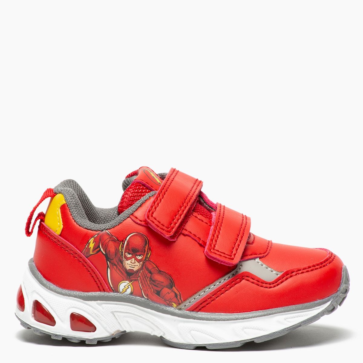 WARNER BROS - Zapatilla Niño Luces Flash Roja