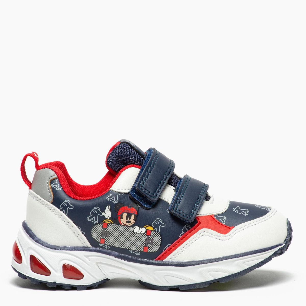 DISNEY - Zapatilla Niño Luces Mickey Azul