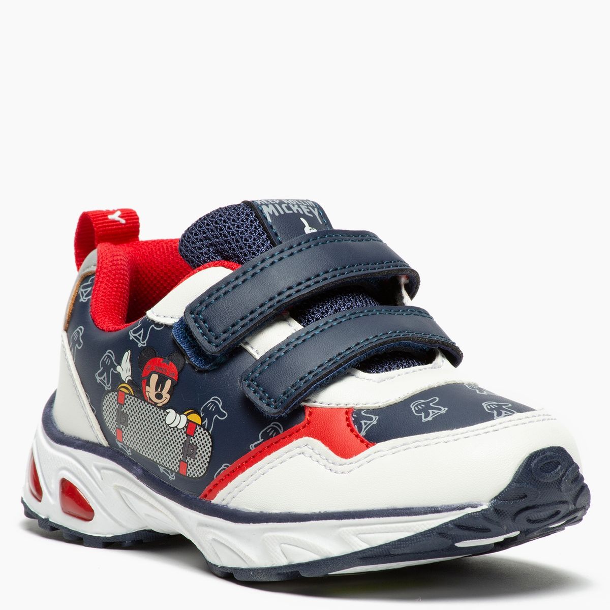 DISNEY - Zapatilla Niño Luces Mickey Azul