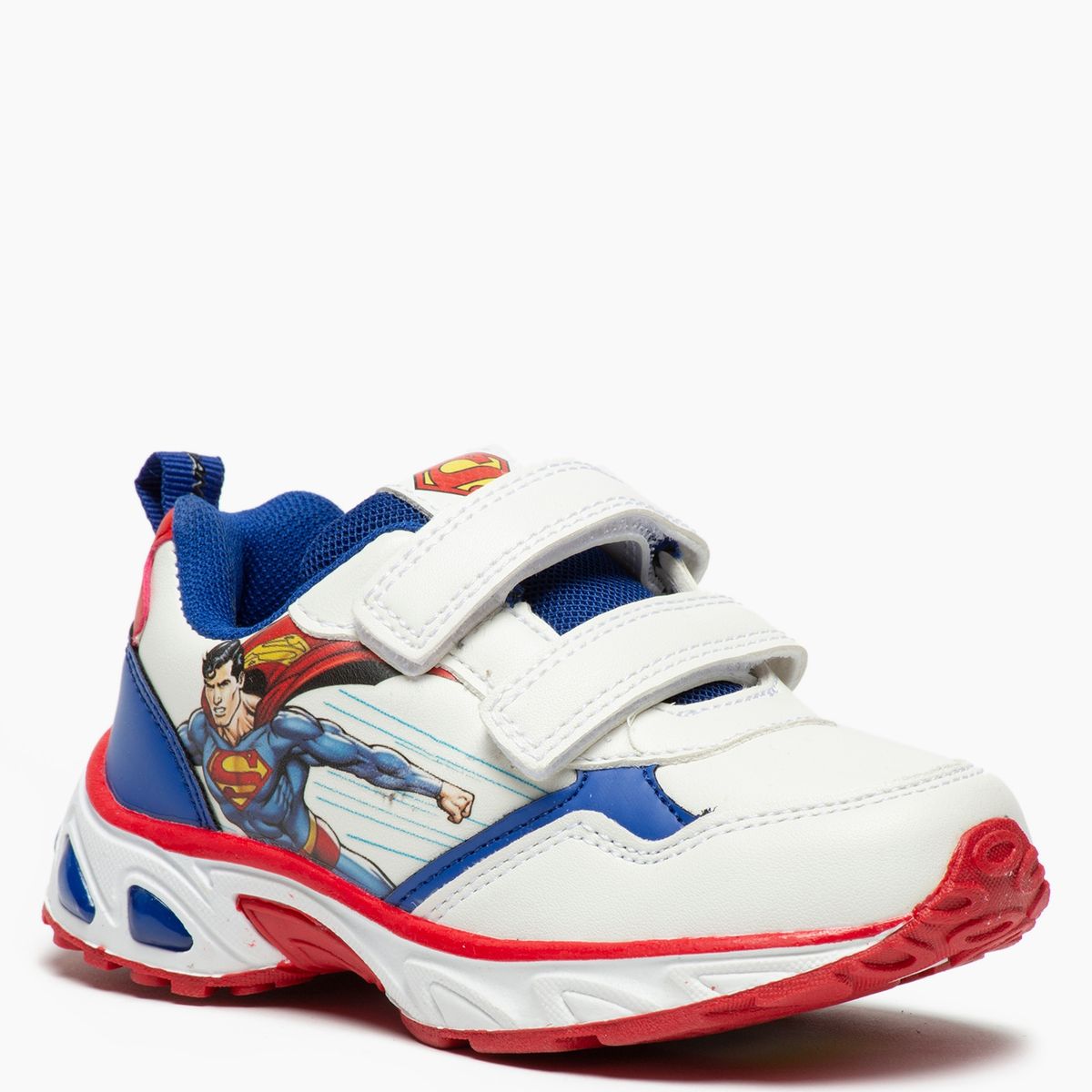 WARNER BROS - Zapatilla Niño Luces Superman Azul