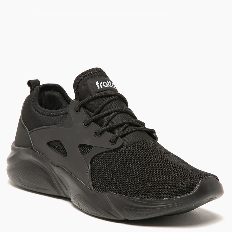 FRATTA - Zapatilla Running Hombre Negro Fratta