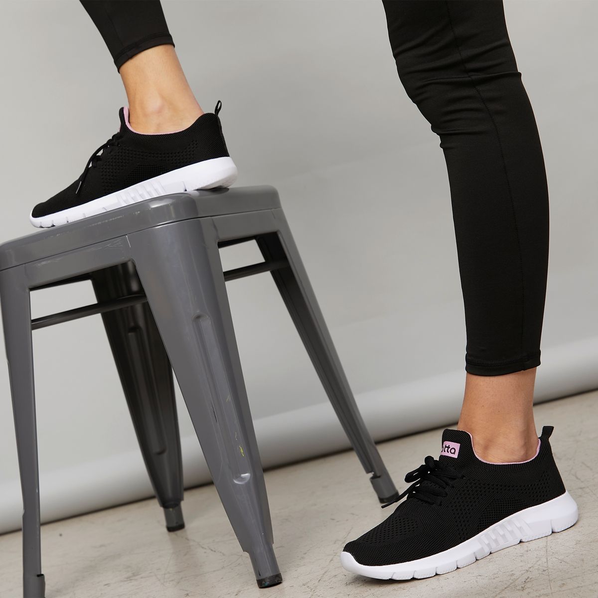 FRATTA - Fratta Zapatilla running mujer negro