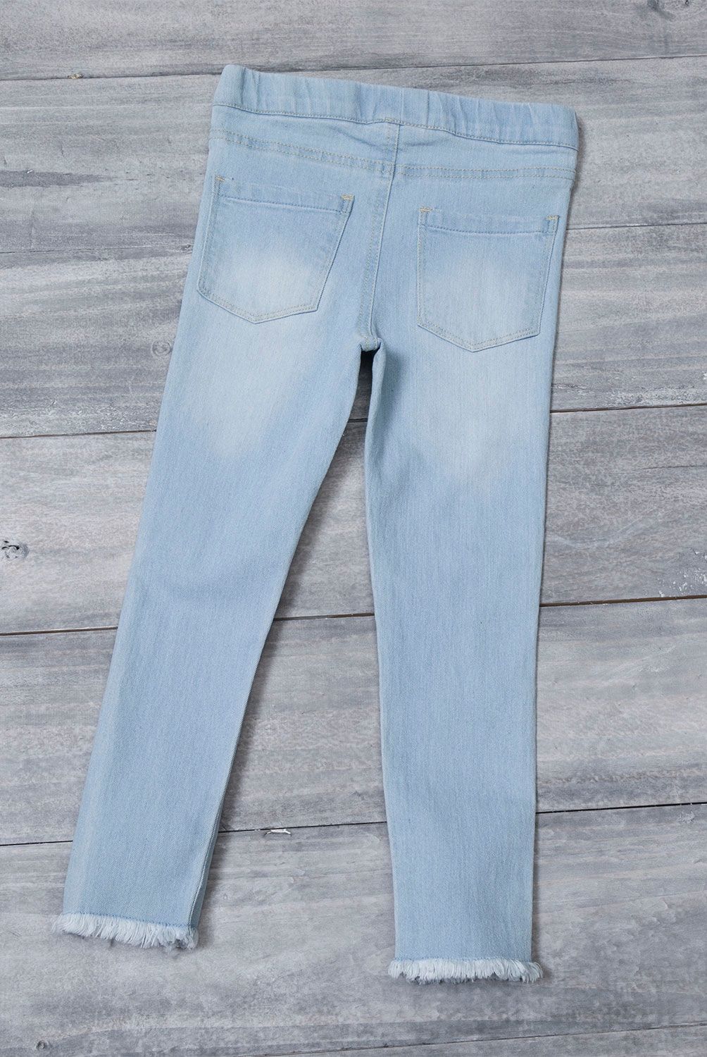 YAMP - Jeans Jeggings Niña Yamp Algodón con Roturas